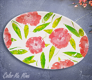 Las Cruces Color Me Mine Floral Paper Stamping